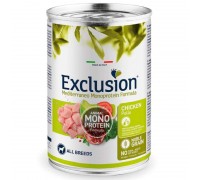Влажный корм Exclusion Noble Grain, для взрослых собак всех пород, кур..
