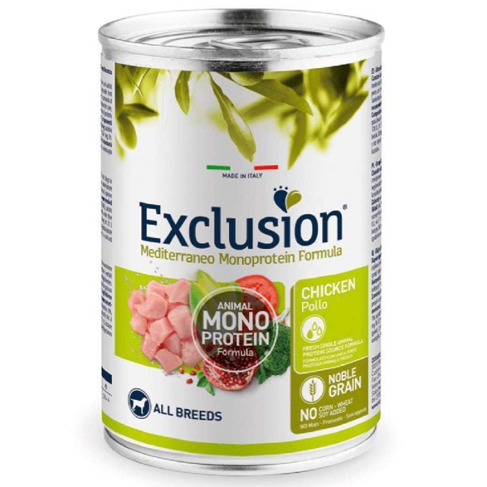 Консерва Exclusion Adult Chicken All Breed для всіх порід з куркою 400г