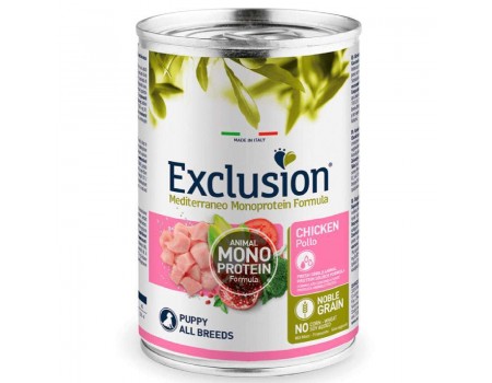 Консерва Exclusion Puppy Chicken All Breed для щенок всех пород с курицей 400г