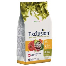 Сухий корм Exclusion Adult Beef Large Breed  для дорослих собак великих порід, з яловичиною, 12 кг