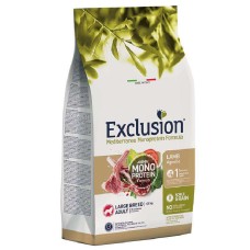 Сухий корм Exclusion Adult Lamb Large Breed  для дорослих собак великих порід, з ягням, 12 кг