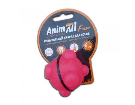 Игрушка AnimAll Fun шар молекула, коралловая, 5 см
