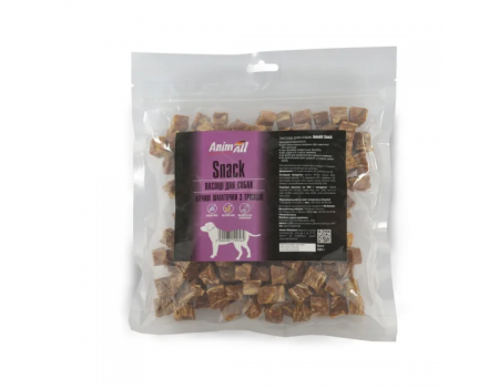 Лакомство AnimAll Snack утиные кусочки с треской для собак 500 г, 99562