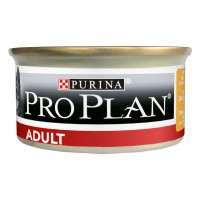 Purina Pro Plan Adult  Консервы для взрослых кошек , Кусочки в паштете с курица, банка, 85 г