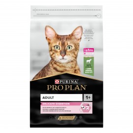 ProPlan Delicate с ягненком для кошек с чувствительной кожей 10 кг..