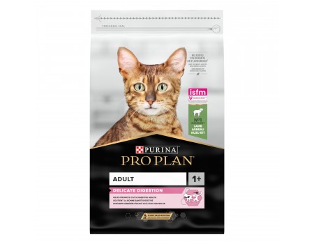 ProPlan Delicate з ягням для котів із чутливою шкірою 10 кг