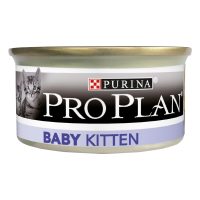 Влажный корм Pro Plan Baby Kitten Healthy Start для котят после отлучения от матери, мусс, с курицей, 85 г