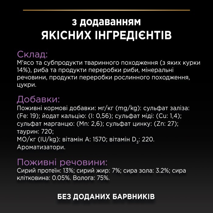 Влажный корм PRO PLAN Kitten Healthy Start для котят мусс с курицей 85 г