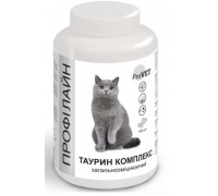 Профілайн таурин комплекс - загальнозміцнююча добавка для котів, 180 т..