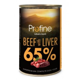 Profine Beef & Beef liver - консерви для собак (яловичина/печінка) 400..