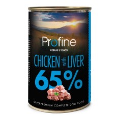Profine Chicken & Chicken liver - консерви для собак (курка/печінка) 400г
