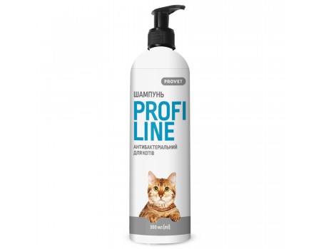 Шампунь Профілайн антибактеріальний для котів 300мл