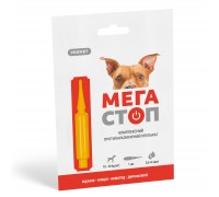 Капли PROVET МЕГАСТОП для собак 10-20 кг, 1п.х2,0 мл (инсектоакарицид,..