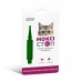 Краплі PROVET МОКСІСТОП для котів до 4 кг, 1 піпетка 0,4 мл (антигельмінтик)