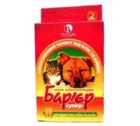 Краплі Бар'єр-супер 2 для дорослих собак та кішок (3х1,0мл)..