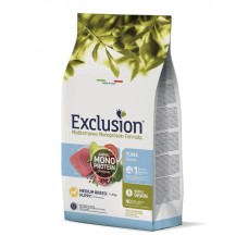 Сухий корм Exclusion Puppy Tuna Medium Breed  для цуценят середніх порід, з тунцем, 12 кг