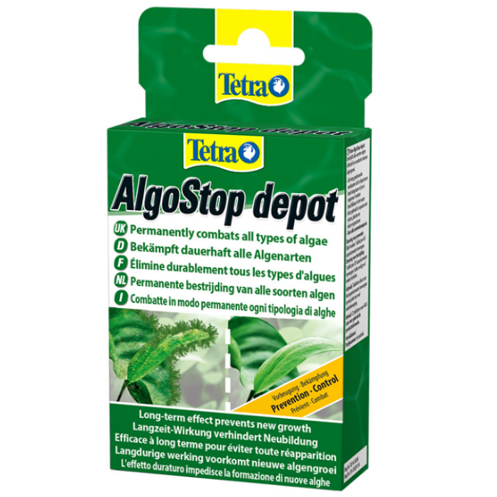 Tetra Aqua Algostop depot 12 таблеток против водорослей