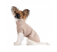 Свитер Sam Pet Fashion для собак, размер S бежевый..