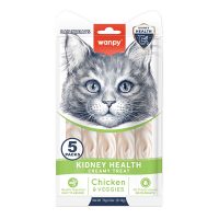 Wanpy Functional Creamy Lickable Treat Kidney Health ВАНПИ ЗДОРОВЬЯ ПОЧЕК жидкое лакомство для кошек с почечной недостаточностью, 0.07 кг (5х14г)