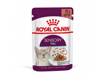 Влажный корм для взрослых кошек ROYAL CANIN SENSORY FEEL GRAVY 0.085 кг