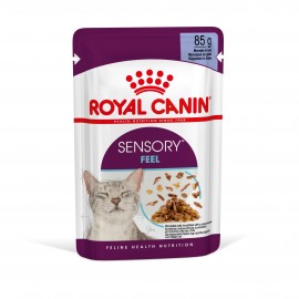 Вологий корм для дорослих котів ROYAL CANIN SENSORY FEEL JELLY 0.085 к..