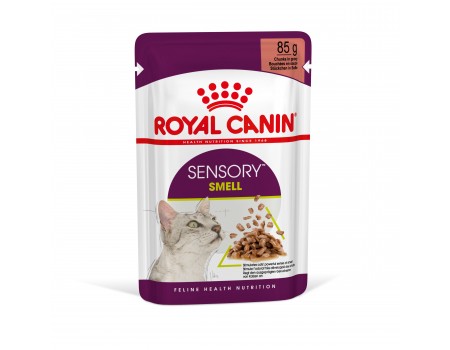 Вологий корм для дорослих котів ROYAL CANIN SENSORY SMELL GRAVY 0.085 кг