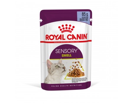 Влажный корм для взрослых кошек ROYAL CANIN SENSORY SMELL JELLY 0.085 кг