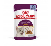 Влажный корм для взрослых кошек ROYAL CANIN SENSORY TASTE JELLY 0.085 ..