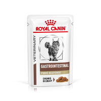 Влажный корм Royal canin GASTROINTESTINAL FIBRE RESPONSE CAT (кусочки в соусе) 85 г