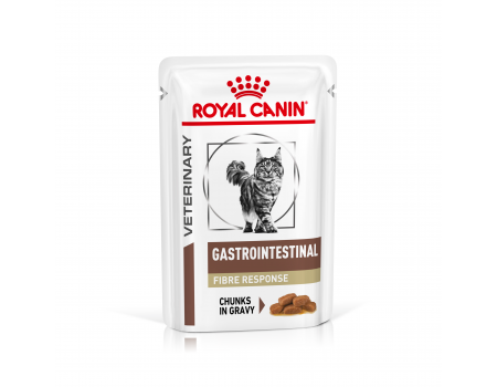 Royal canin GASTROINTESTINAL FIBRE RESPONSE CAT (шматочки в соусі) 0,085 kg