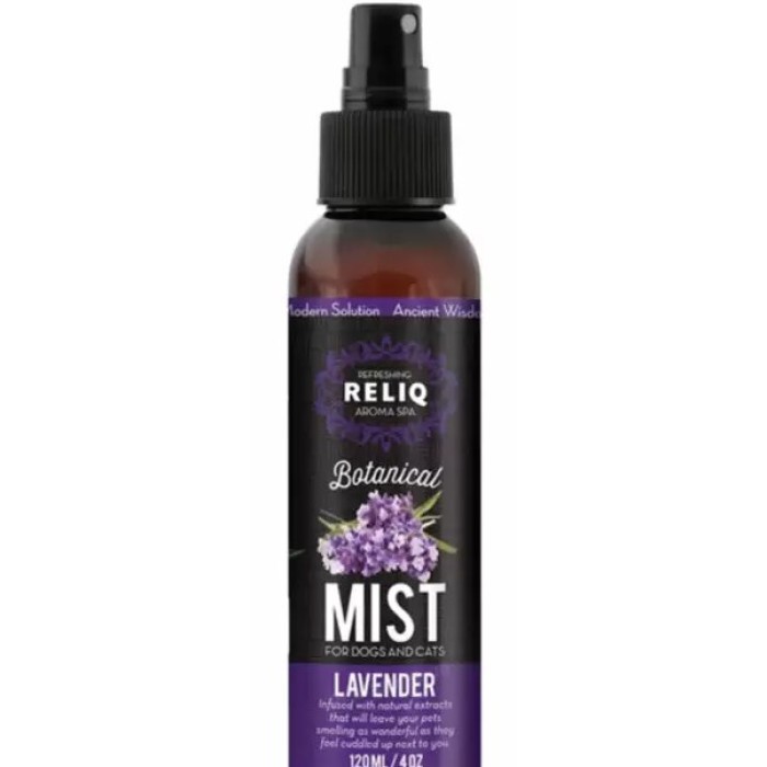 RELIQ Botanical Mist-Lavender Спрей-лосьйон для зволоження вовни з олією лаванди, 120 мл