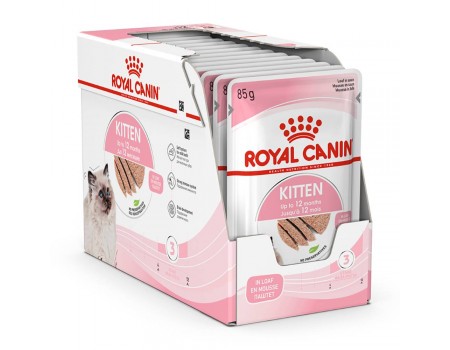 Влажный корм Royal Canin KITTEN LOAF - 0,085кг*12шт