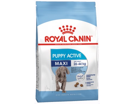 Royal Canin Maxi Puppy Active  для активных щенков крупных собак 15 кг