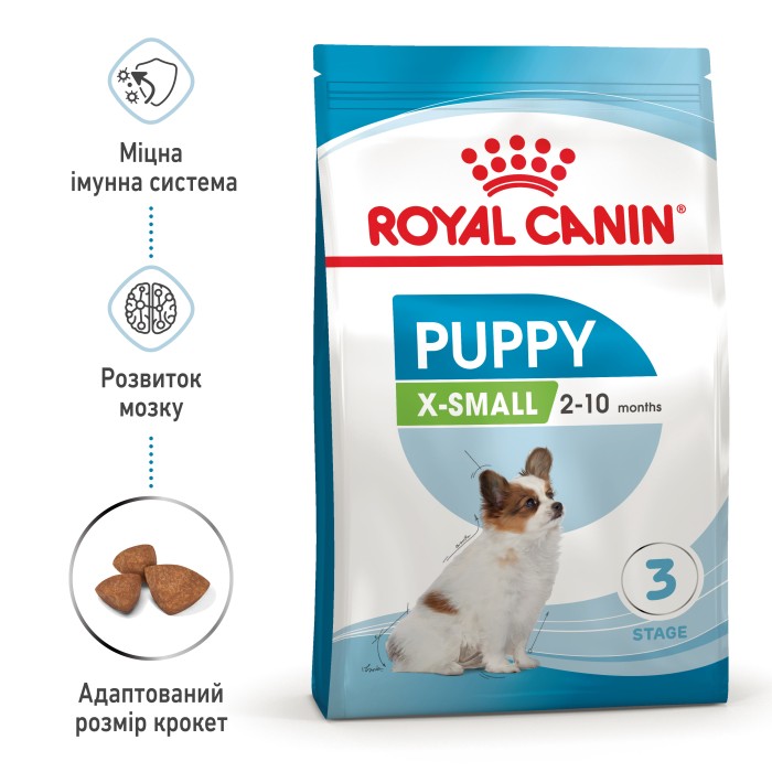 Корм для цуценят ROYAL CANIN XSMALL PUPPY 0.5 кг