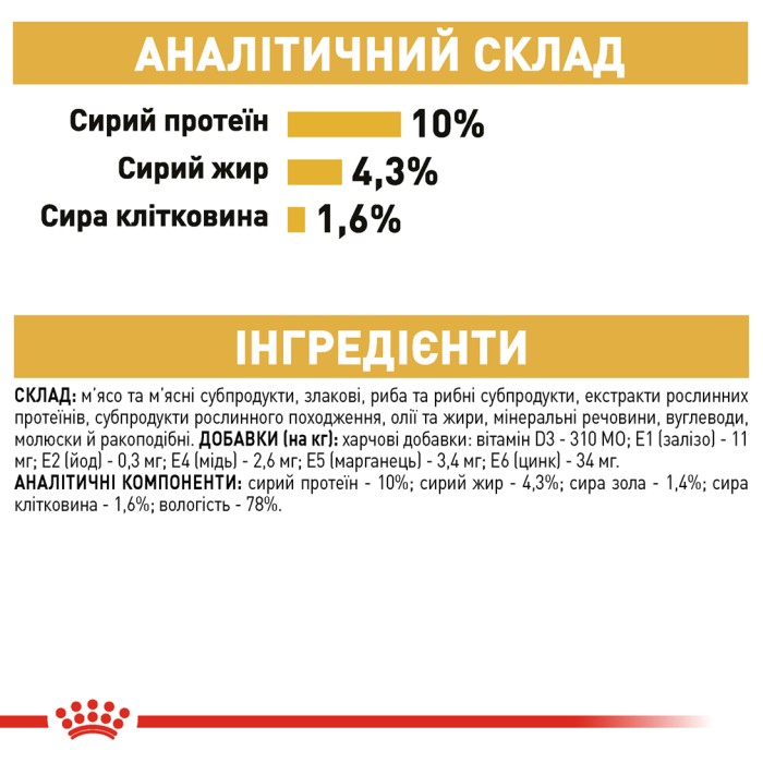 Вологий корм для дорослих котів ROYAL CANIN MAINECOON ADULT 0.085 кг