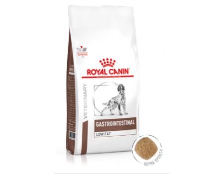 Royal Canin Gastro Intestinal Low Fat Canine для собак при нарушении пищеварения 12 кг