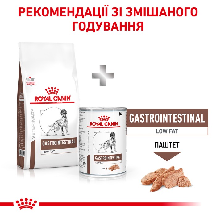 Корм для взрослых собак ROYAL CANIN GASTRO INTESTINAL LOW FAT DOG 1.5 кг