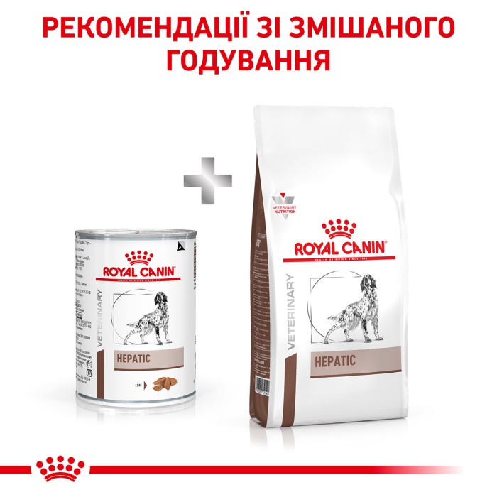 Влажный корм для взрослых собак ROYAL CANIN HEPATIC DOG Cans 0.42 кг