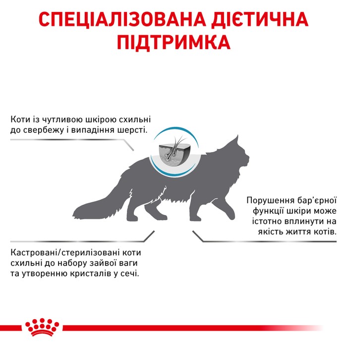 Корм для дорослих котів ROYAL CANIN SKIN&COAT CAT  3.5  кг