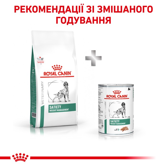 Корм для дорослих собак ROYAL CANIN SATIETY WEIGHT MANAGEMENT DOG 1.5 кг