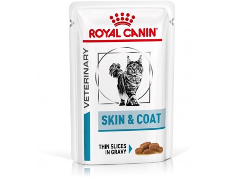 Влажный корм для взрослых кошек ROYAL CANIN SKIN & COAT CAT Pouches 0.085 кг
