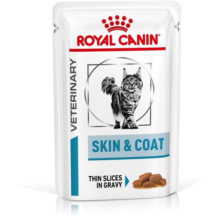 Влажный корм для взрослых кошек ROYAL CANIN SKIN & COAT CAT Pouches 0.085 кг