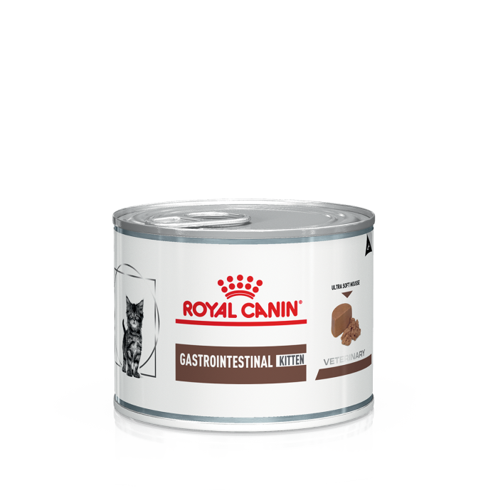 Вологий корм для кошенят ROYAL CANIN GASTRO INTESTINAL KITTEN банка 195 г