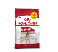 Royal Canin Medium Adult для взрослых собак средних размеров, 12+3 кг..