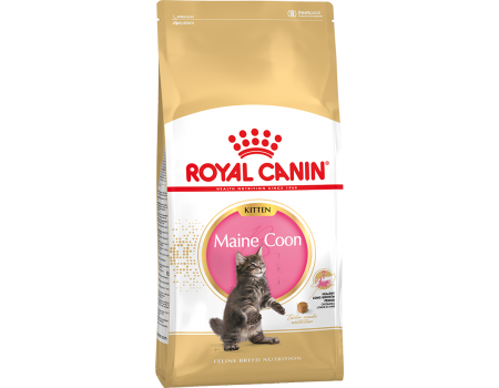 Royal Canin Mainecoon Kitten для котят породы мейн-кун в возрасте от 3 до 15 месяцев 4 кг