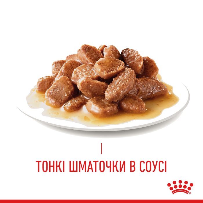 Вологий корм для дорослих котів ROYAL CANIN LIGHT WEIGHT CARE шматочки в соусі 85 г