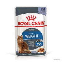 Вологий корм для дорослих котів ROYAL CANIN LIGHT WEIGHT CARE шматочки в соусі 85 г