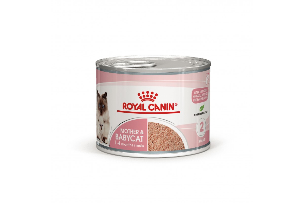 Влажный корм для новорожденных котят ROYAL CANIN MOTHER & BABYCAT