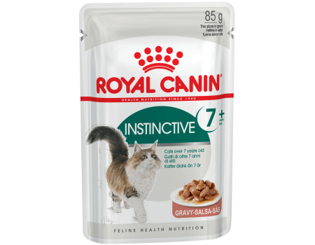 Влажный корм для взрослых кошек ROYAL CANIN INSTINCTIVE 7+ 0.085 кг 