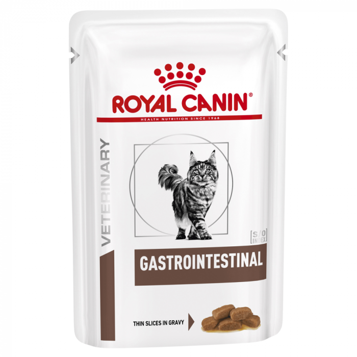 Влажный корм для взрослых кошек ROYAL CANIN GASTRO-INTESTINAL CAT Pouches 0.085 кг
